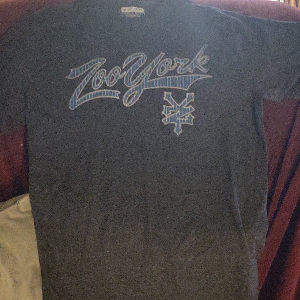 Zoo York Charcoal Tee with Blue Accents